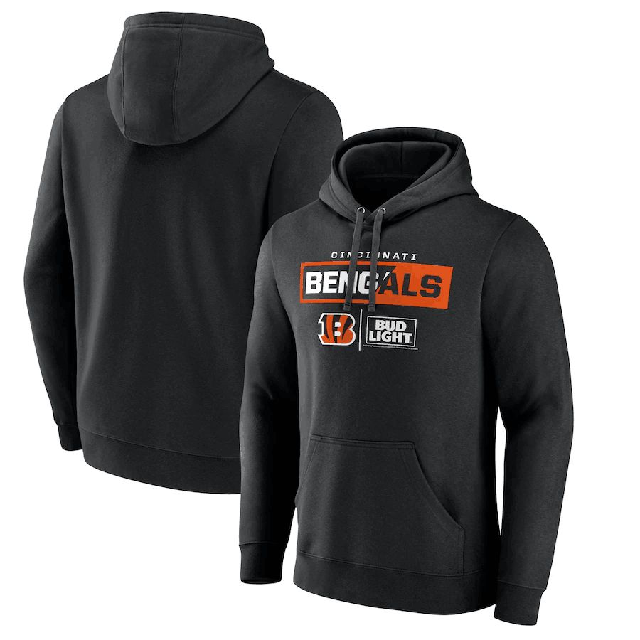 Men 2023 NFL Cincinnati Bengals black Sweatshirt style 3